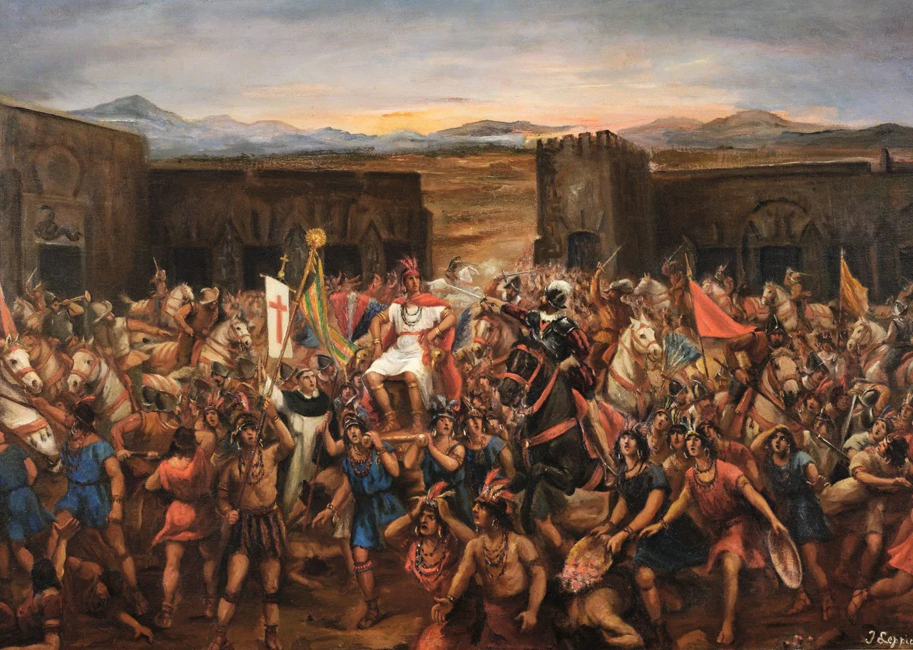 Захоплення Атауальпи в Кахамарці, 16 листопада 1532