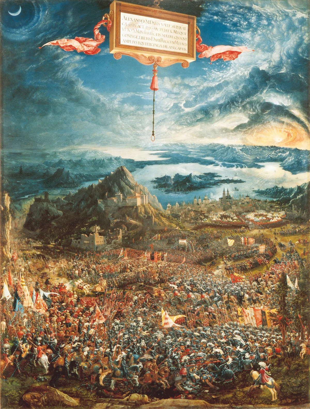 Альбрехт Альтдорфер, «Битва Олександра при Іссі», 1529