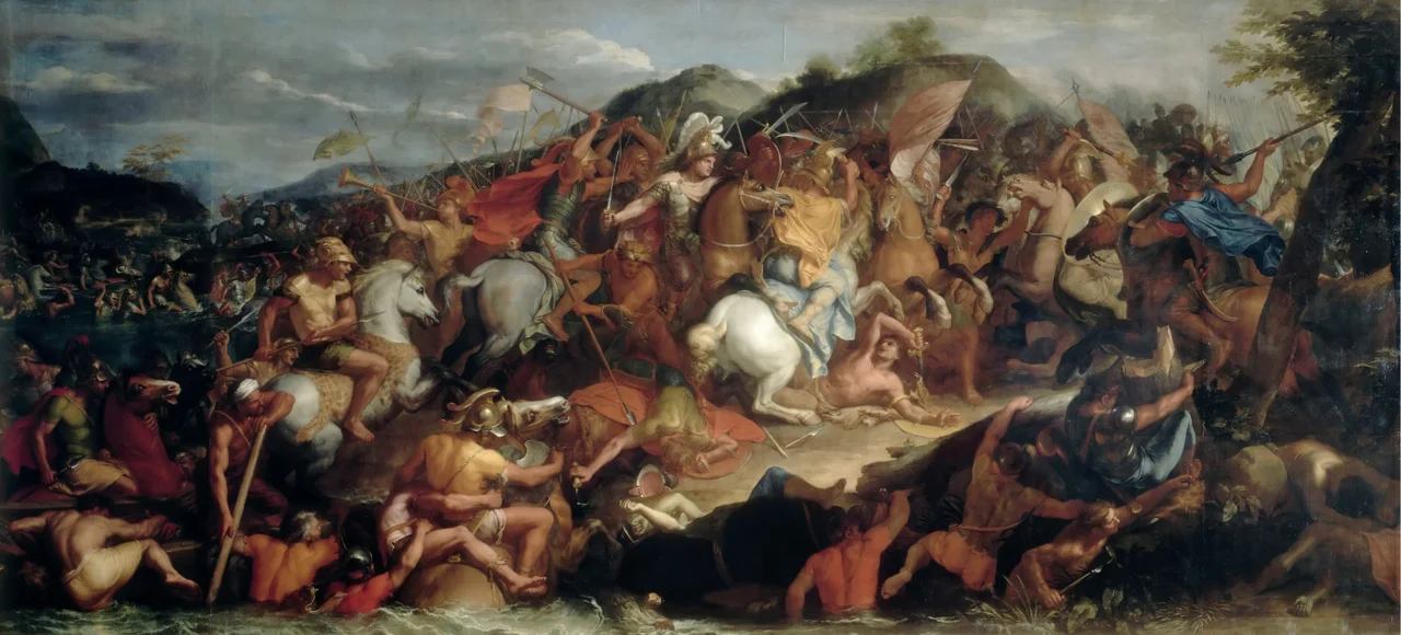 Шарль Лебрен, «Битва при Гранику», 1665