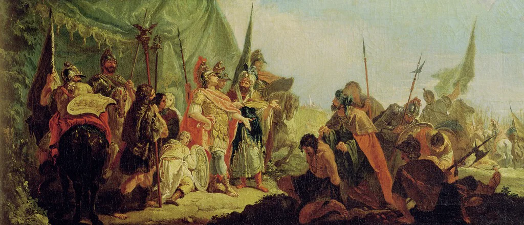 Шарль Лебрен, «Олександр і Пор», бл. 1673