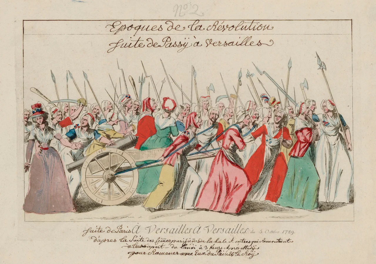 Похід жінок на Версаль, 5 жовтня 1789