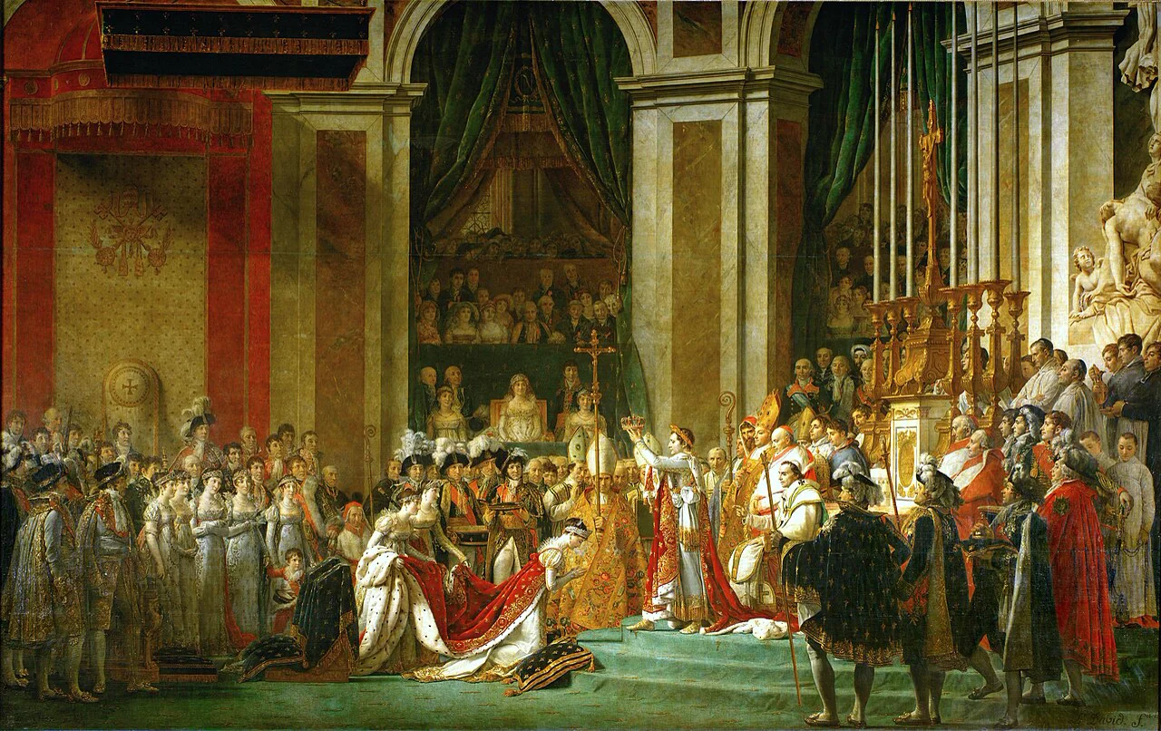 Jacques-Louis David, The Coronation of Napoleon, 1807