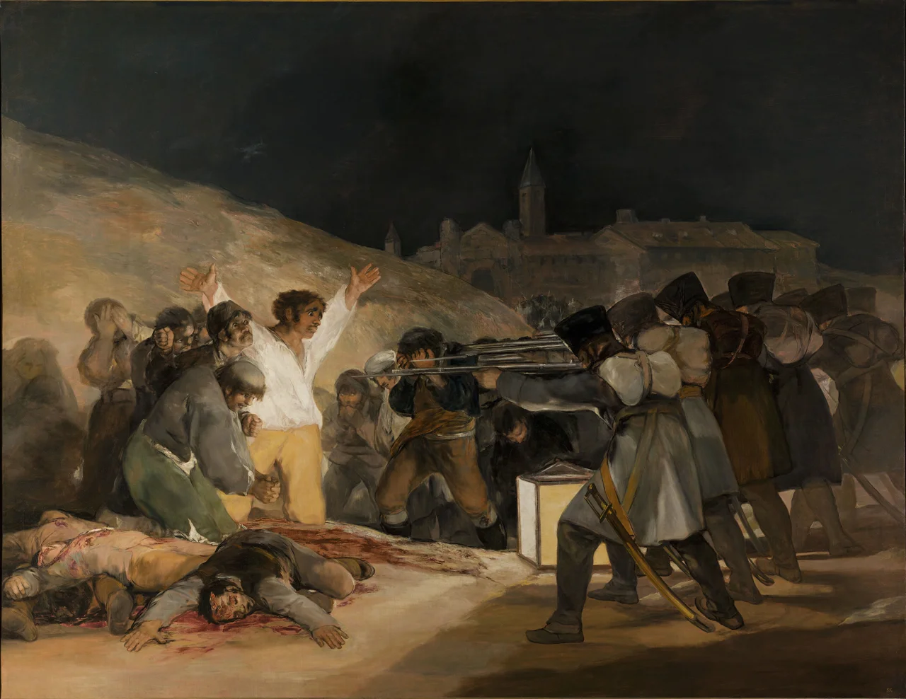 Francisco Goya, The Third of May 1808 in Madrid, 1814