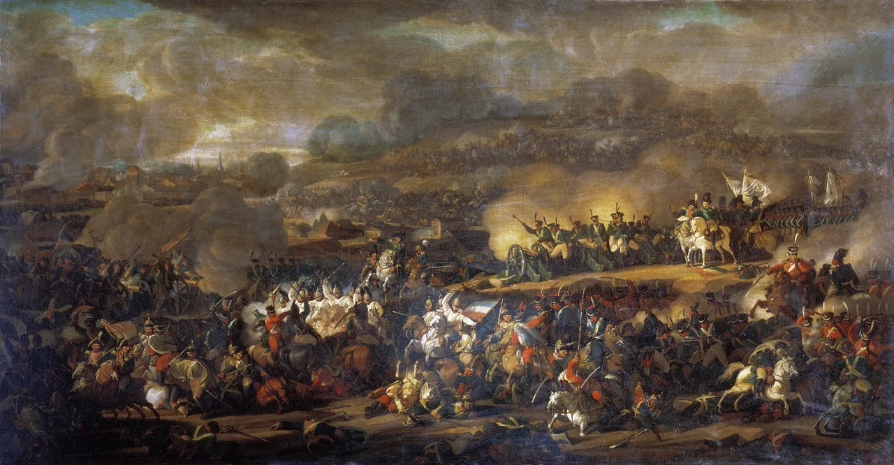 Alexander Sauerweid, The Battle of the Nations at Leipzig, 1843