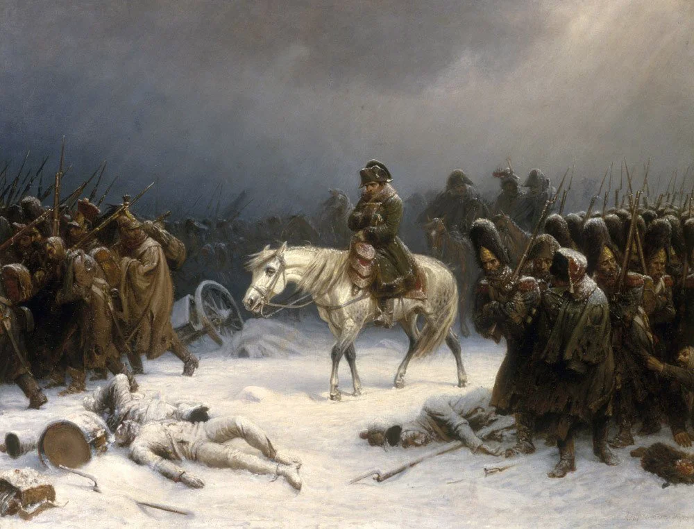 Adolph Northen, Napoleon's Retreat from Russia, ca. 1851