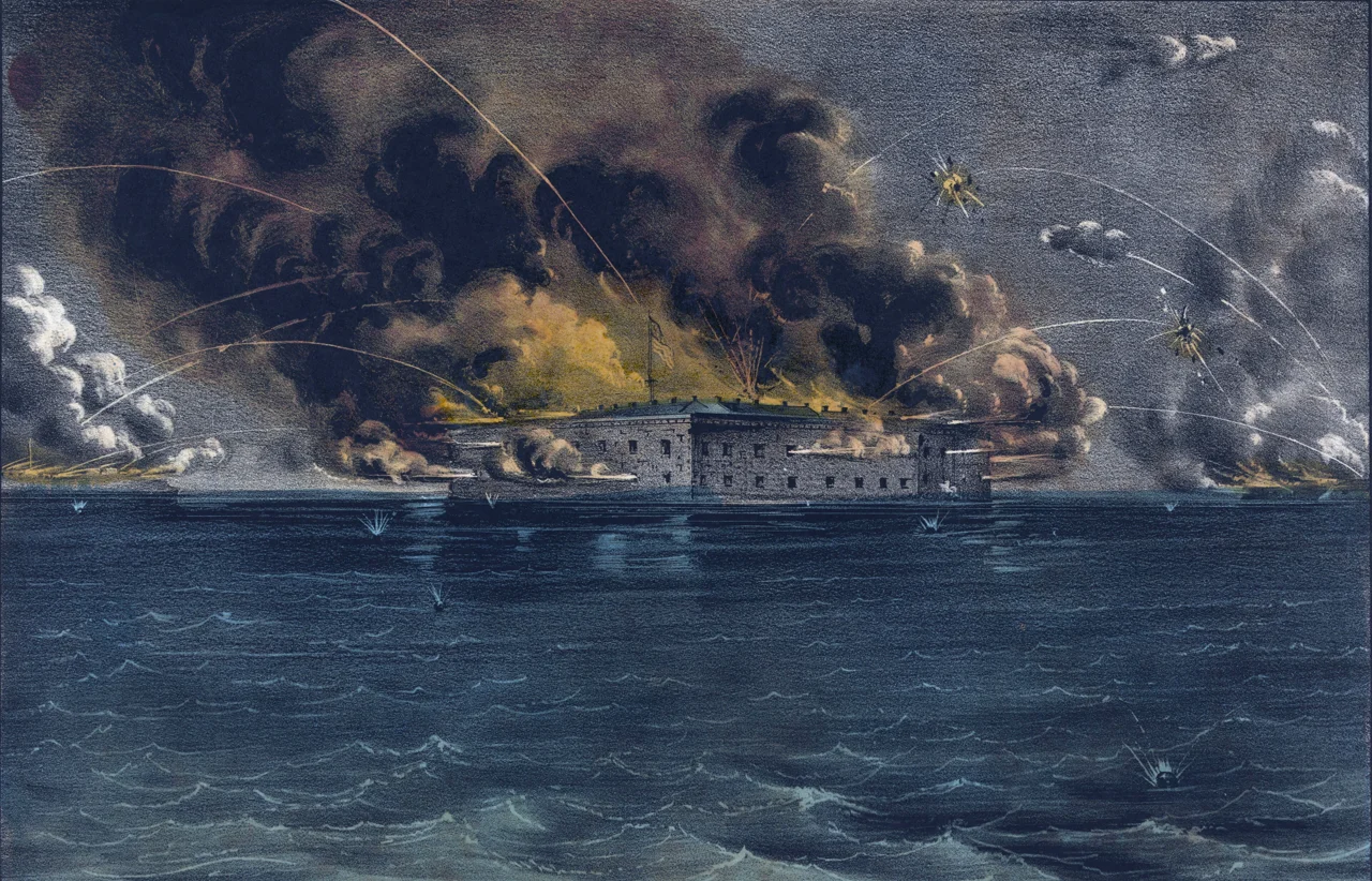 Бомбардування Форту Самтер, квітень 1861